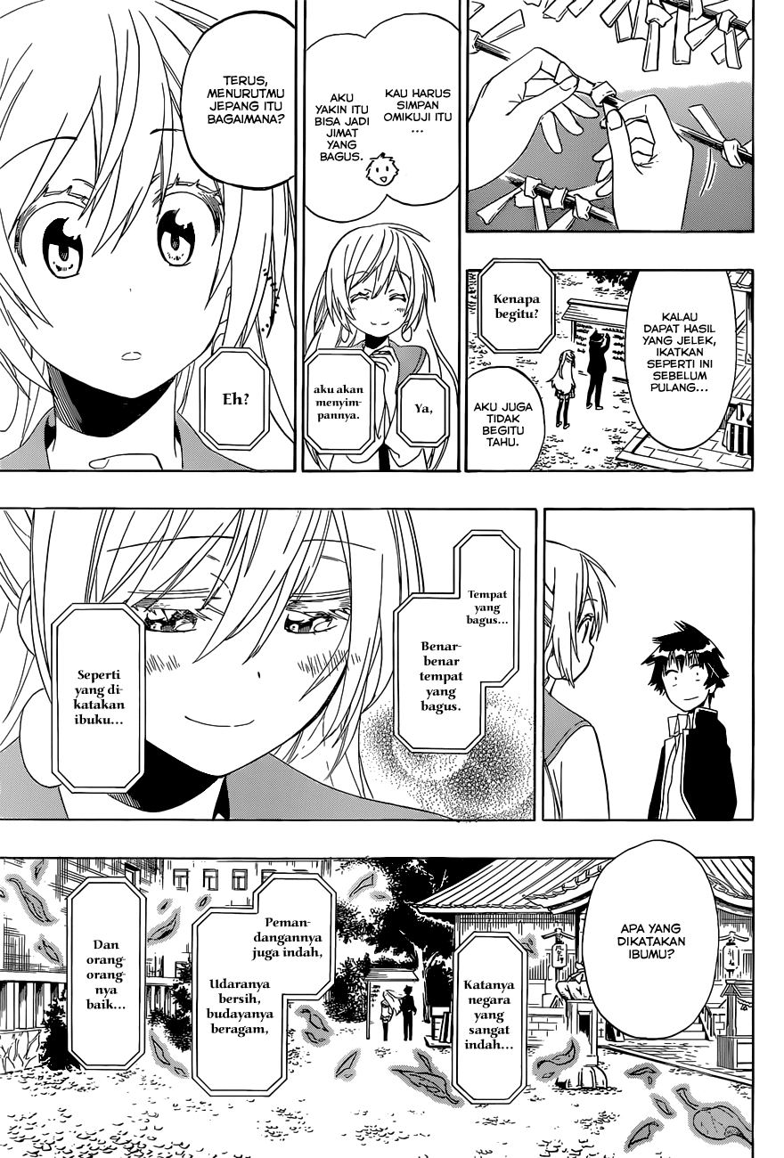 Nisekoi Chapter 137 Gambar 15