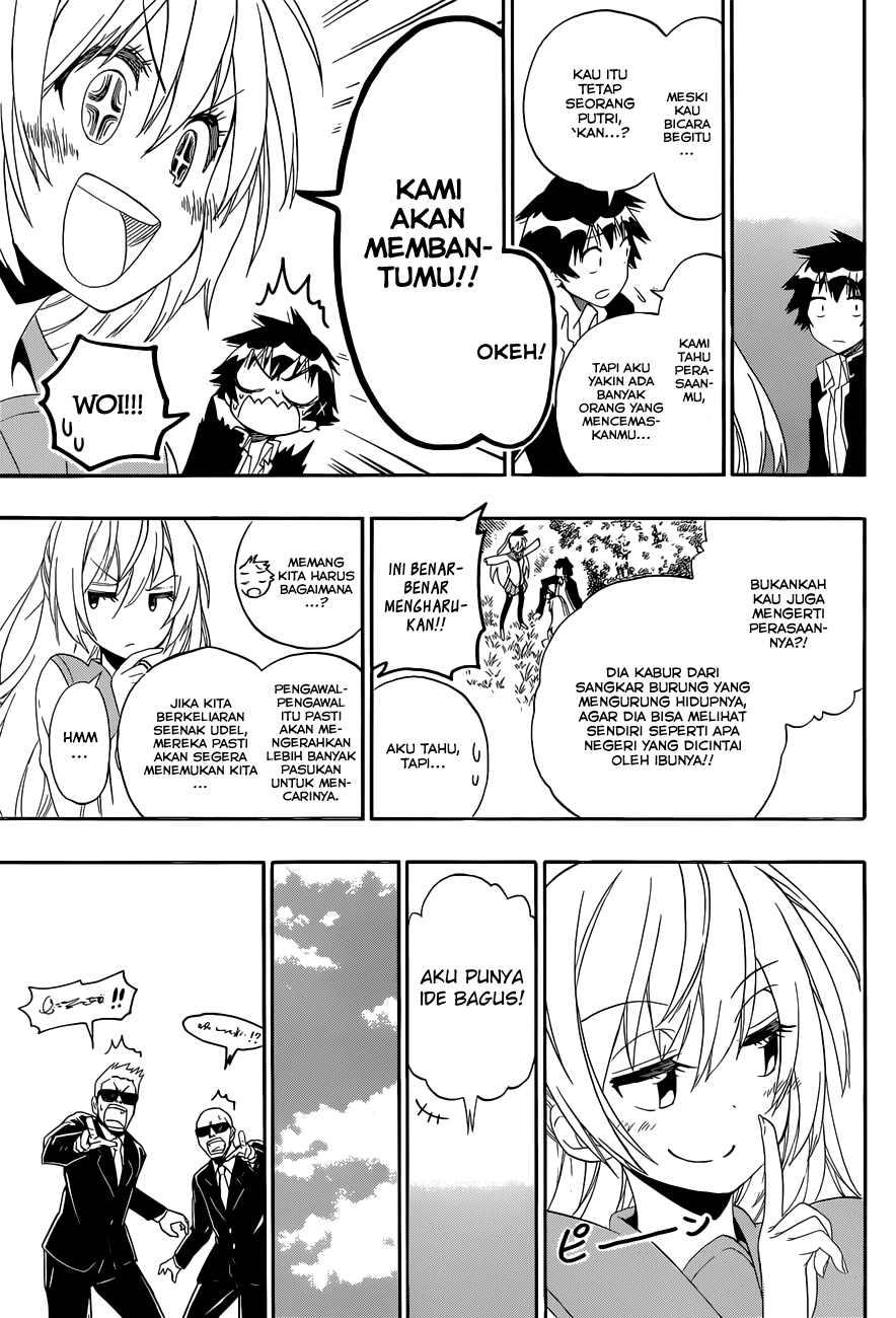 Nisekoi Chapter 136 Gambar 8