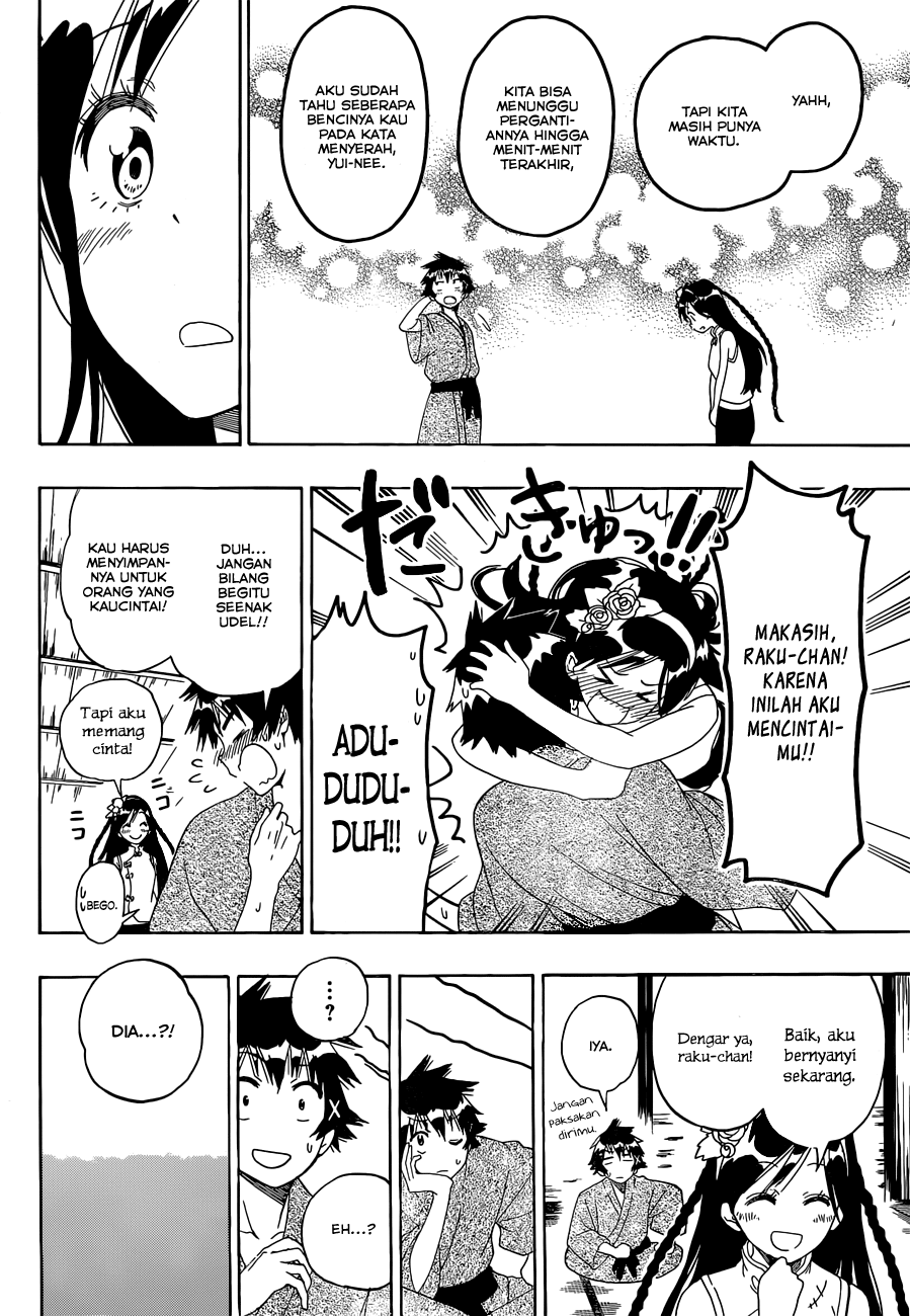 Nisekoi Chapter 135 Gambar 16