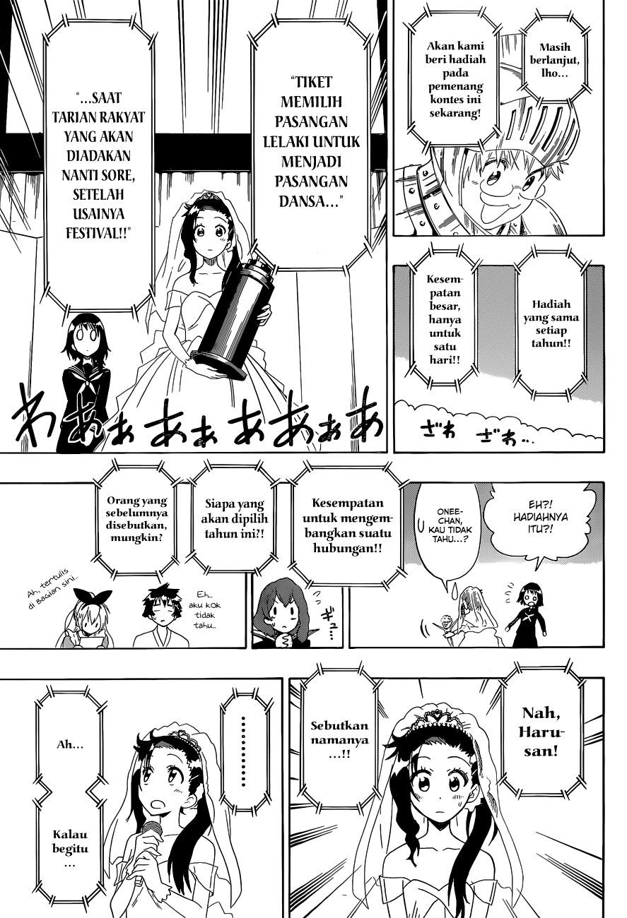 Nisekoi Chapter 134 Gambar 11