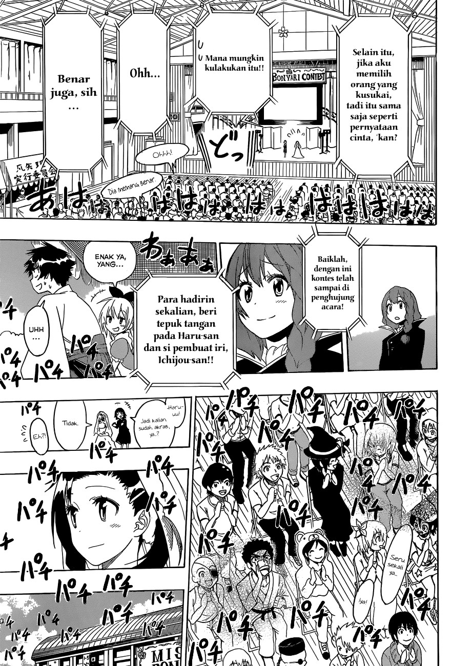Nisekoi Chapter 134 Gambar 13