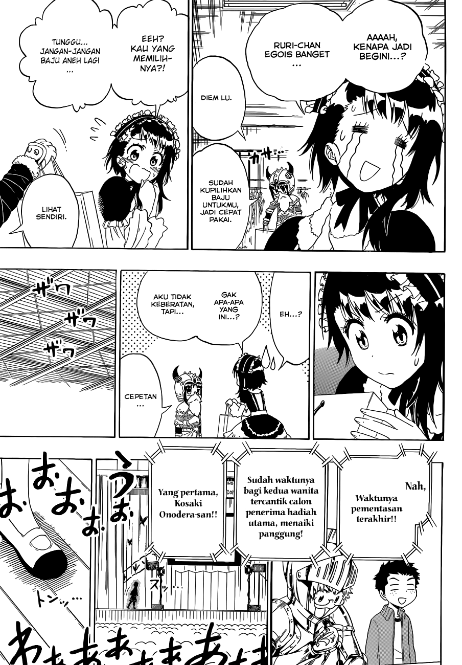 Nisekoi Chapter 133 Gambar 15