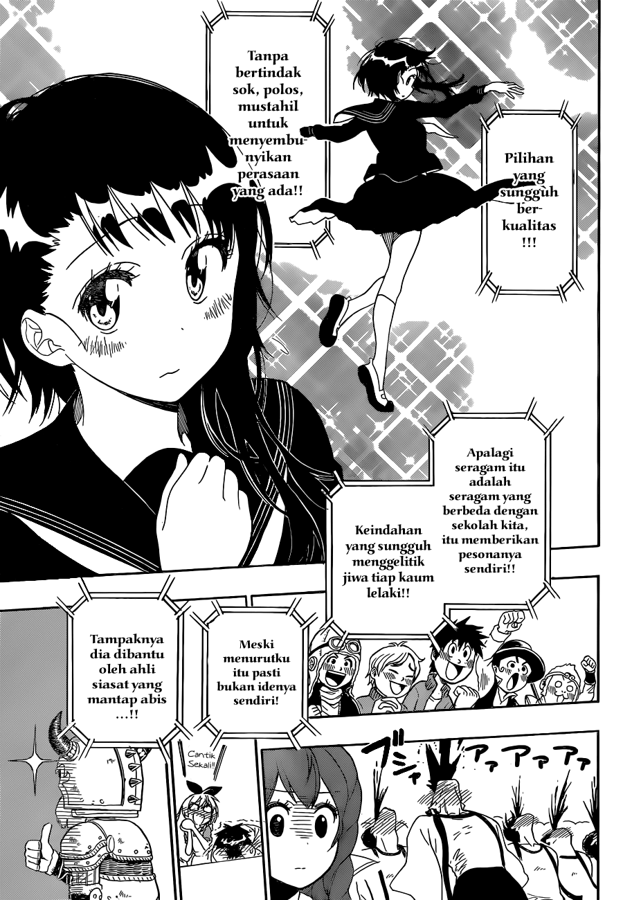 Nisekoi Chapter 133 Gambar 17