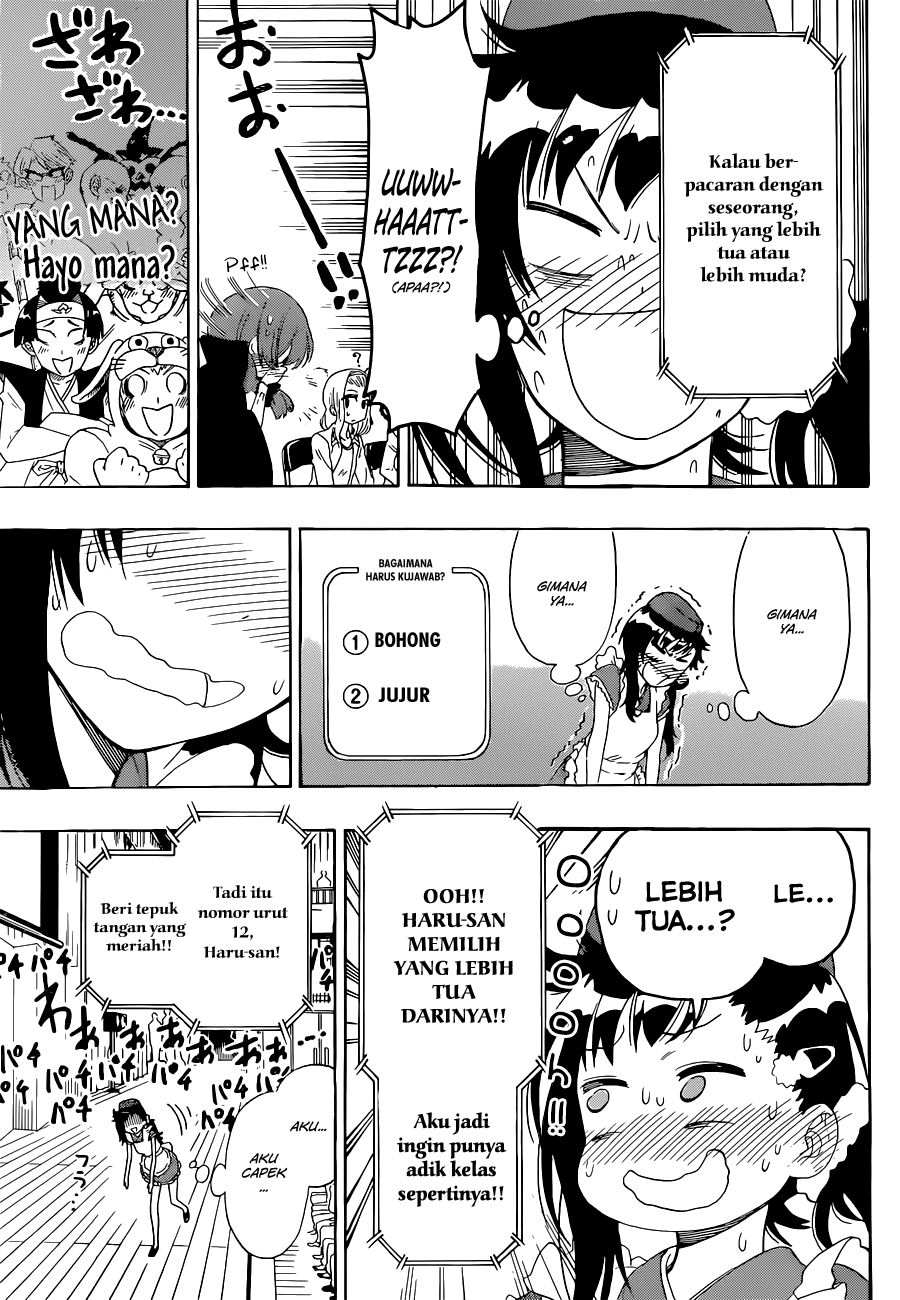 Nisekoi Chapter 132 Gambar 13