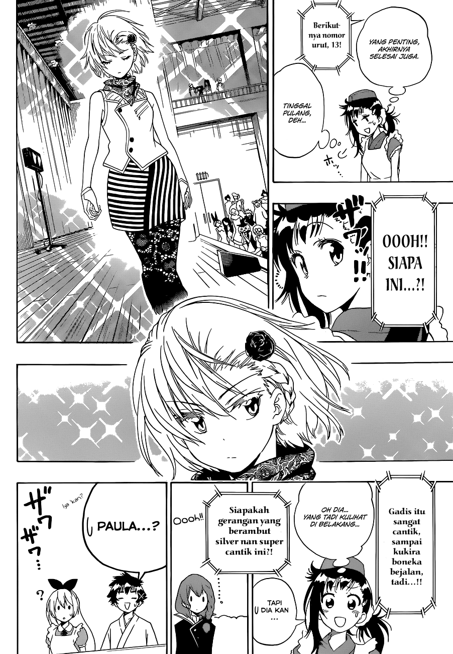 Nisekoi Chapter 132 Gambar 14
