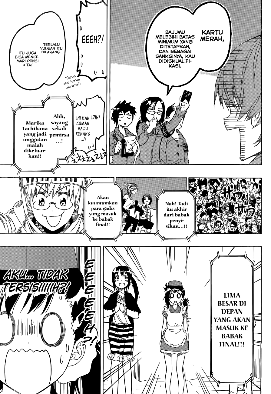 Nisekoi Chapter 132 Gambar 19