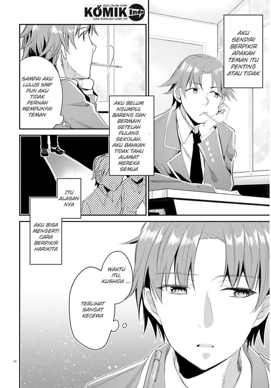 Youkoso Jitsuryoku Shijou Shugi no Kyoushitsu e Chapter 3 Gambar 17