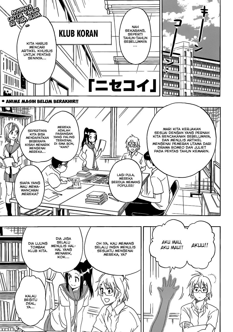Baca Komik Nisekoi Chapter 130 Gambar 1