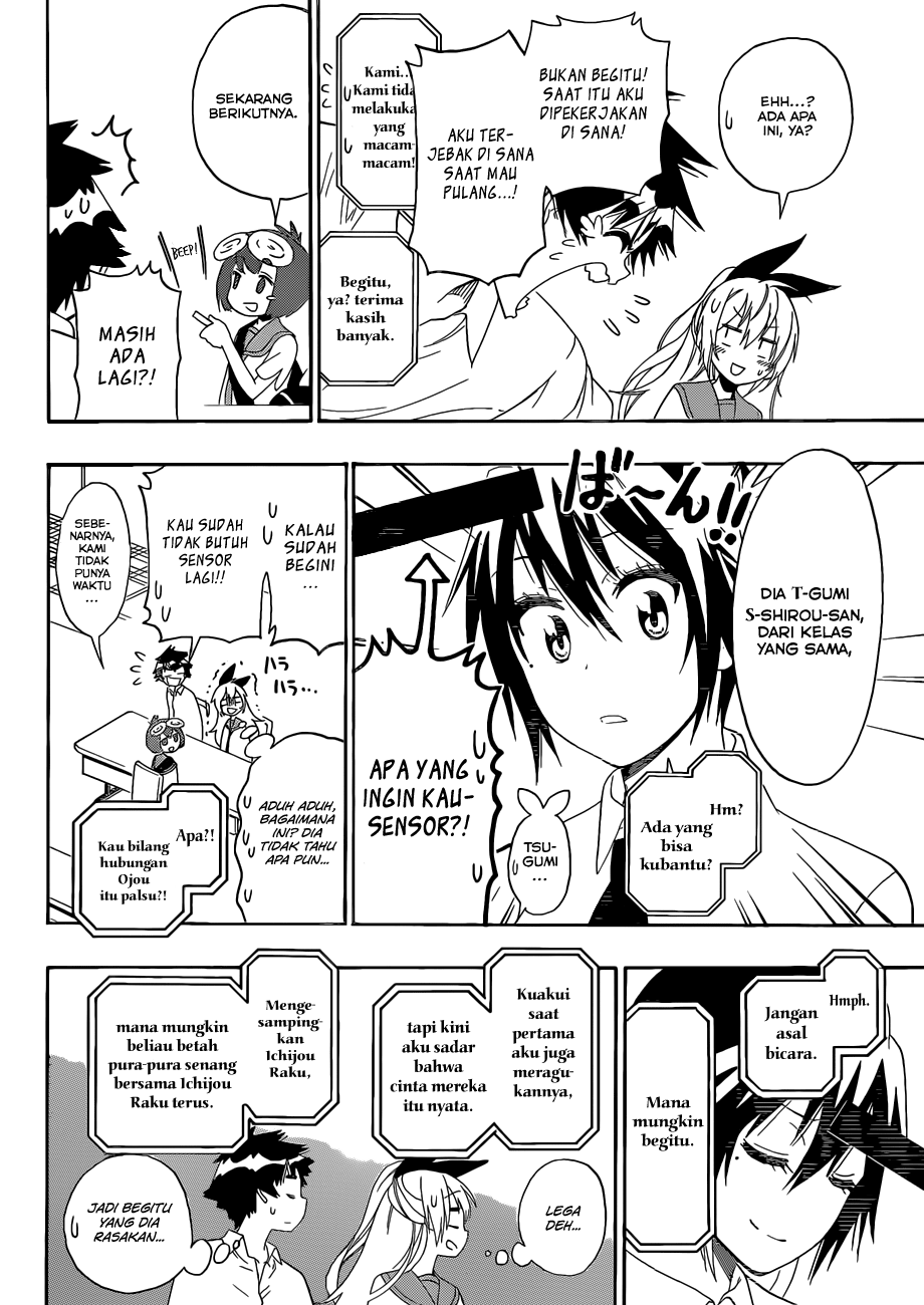 Nisekoi Chapter 130 Gambar 12