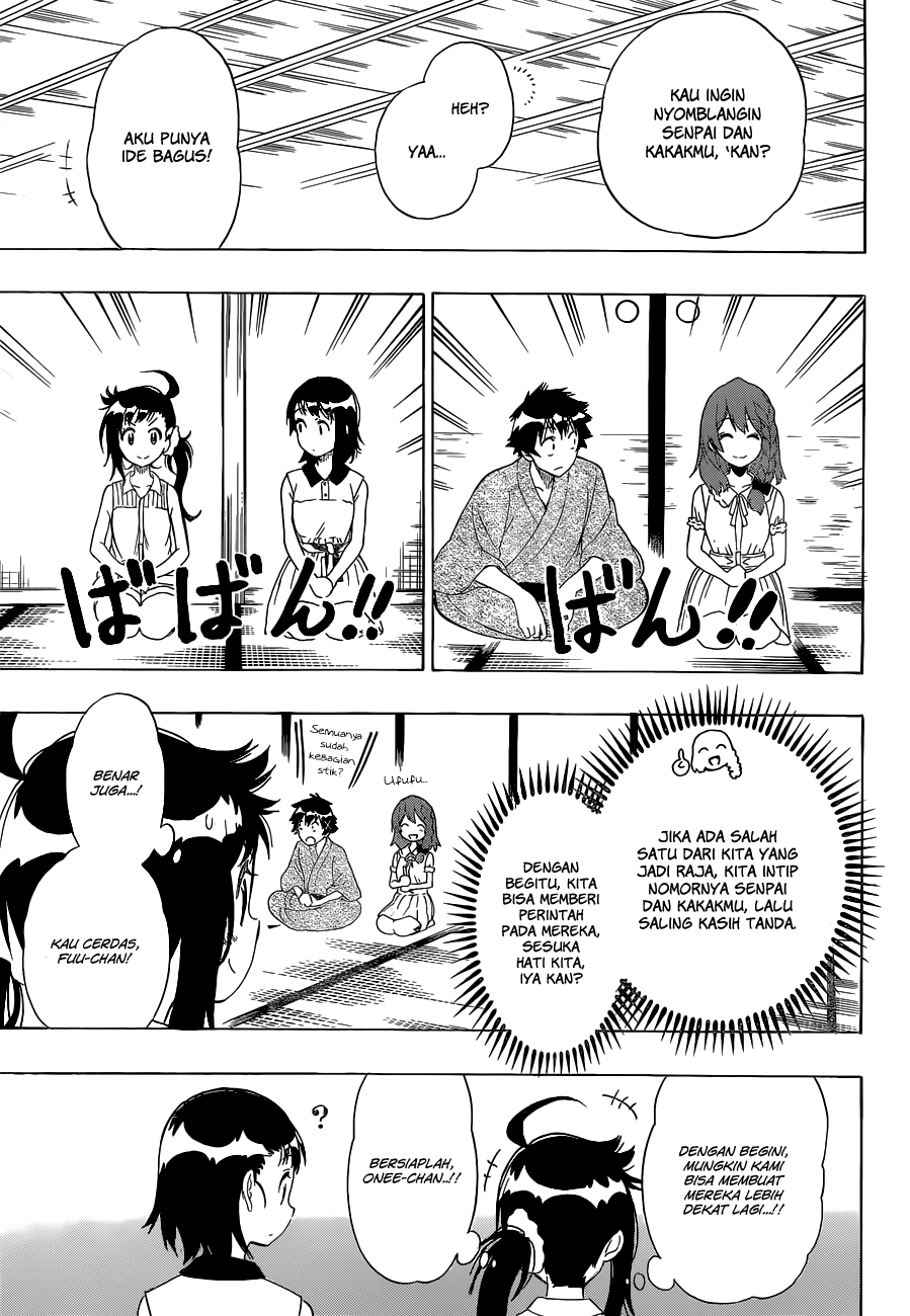 Nisekoi Chapter 128 Gambar 11