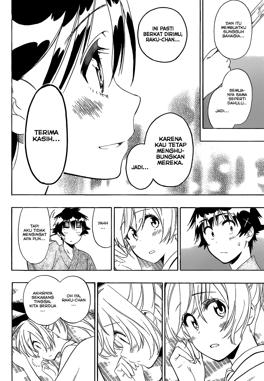 Nisekoi Chapter 128 Gambar 18
