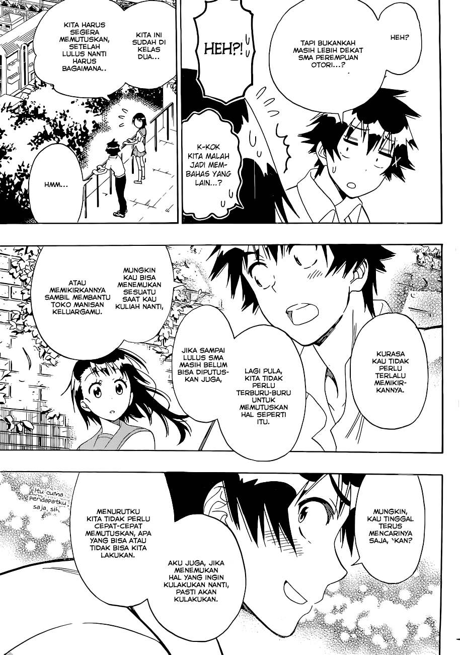 Nisekoi Chapter 123 Gambar 15