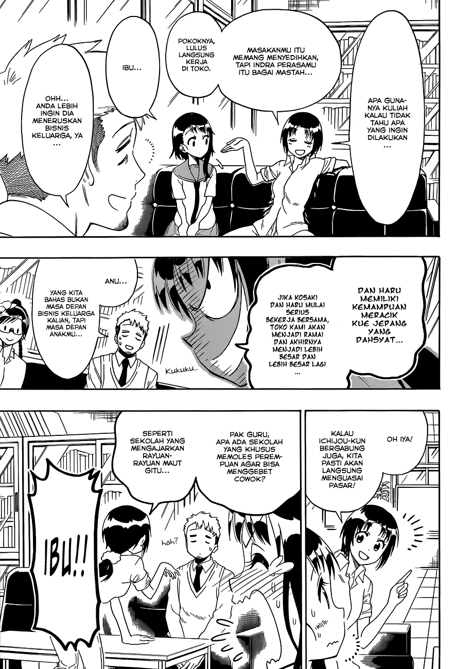 Nisekoi Chapter 122 Gambar 12