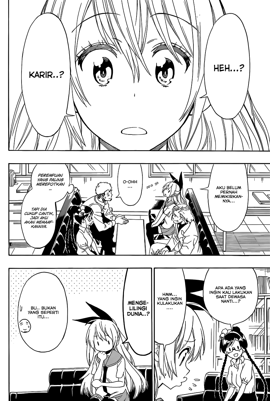 Nisekoi Chapter 122 Gambar 13