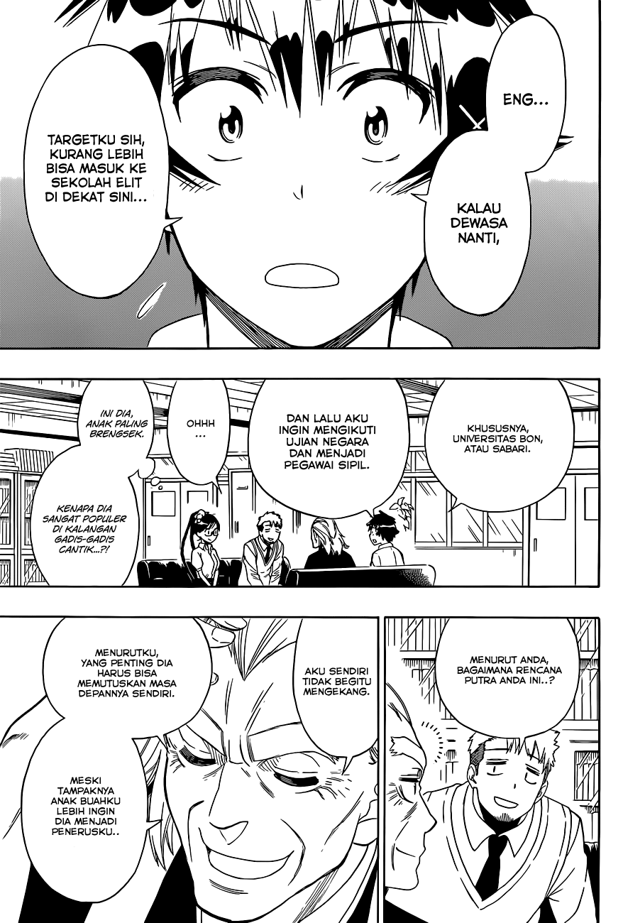 Nisekoi Chapter 122 Gambar 16