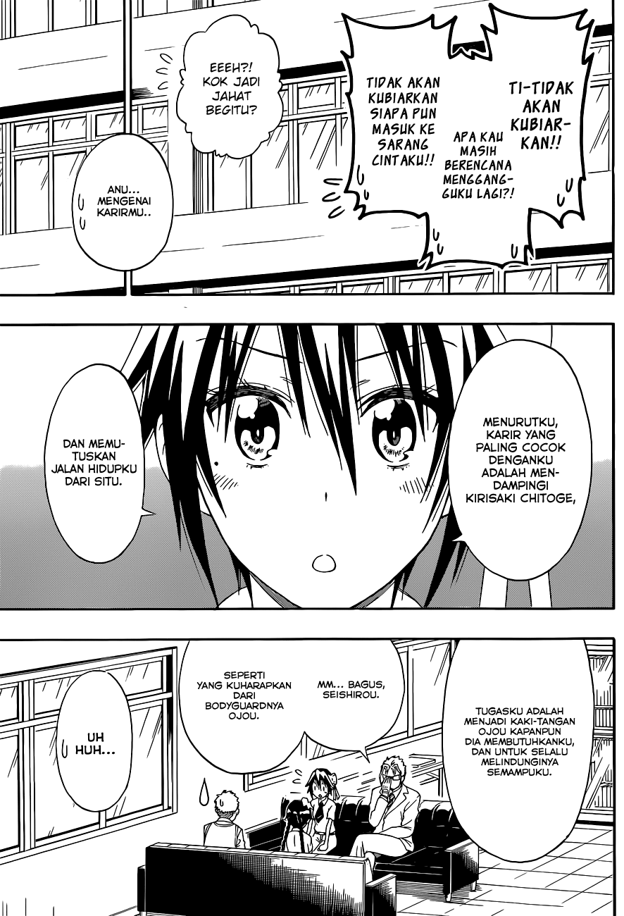 Nisekoi Chapter 122 Gambar 8