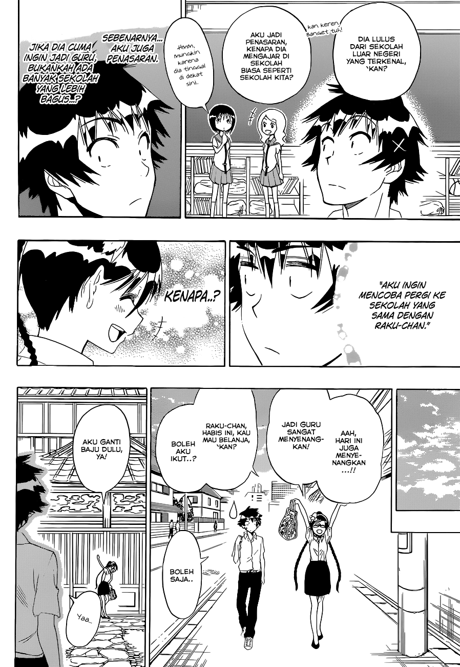 Nisekoi Chapter 121 Gambar 13
