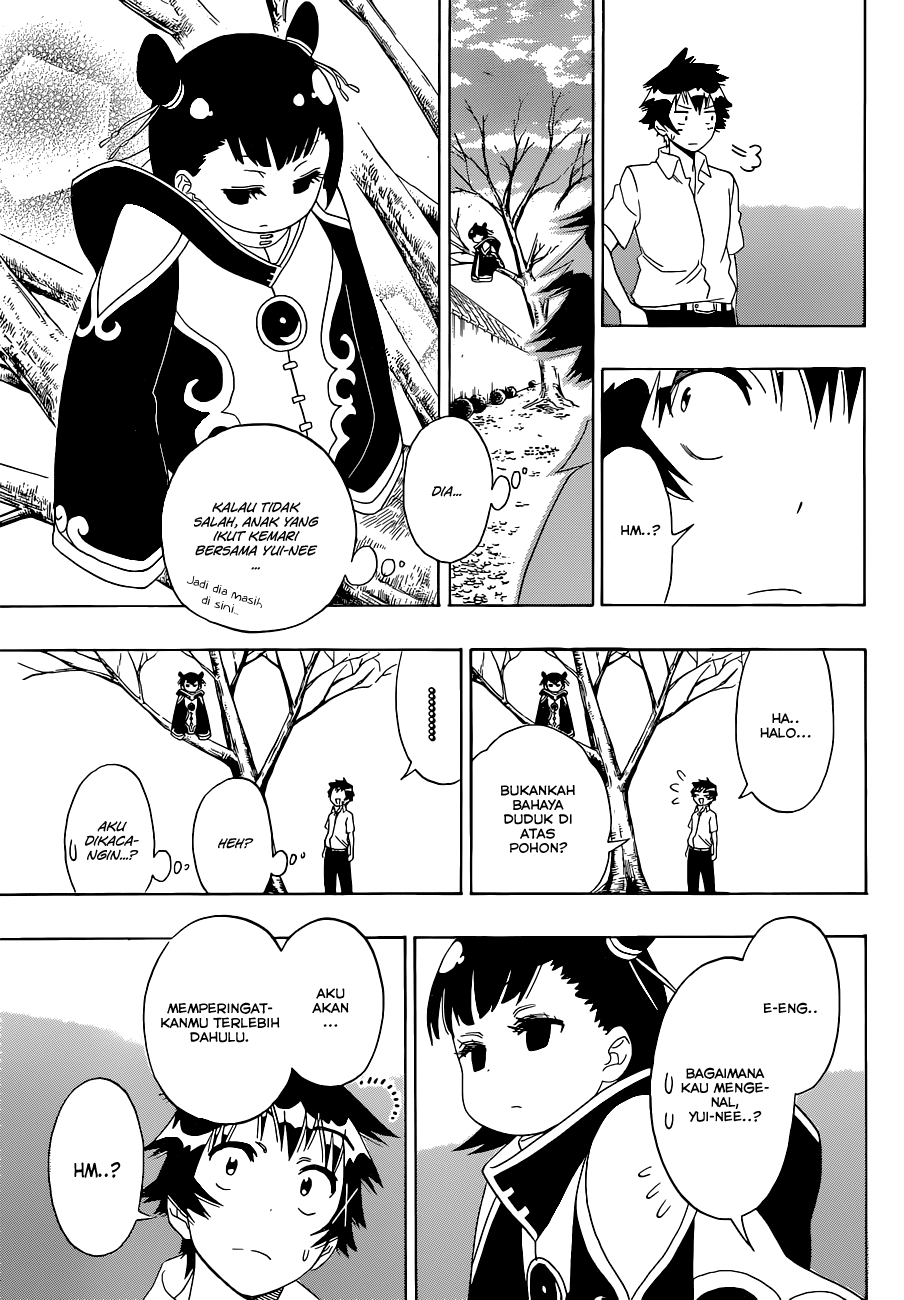 Nisekoi Chapter 121 Gambar 14