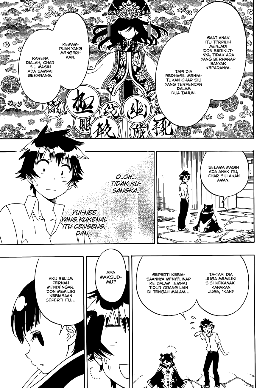 Nisekoi Chapter 121 Gambar 16