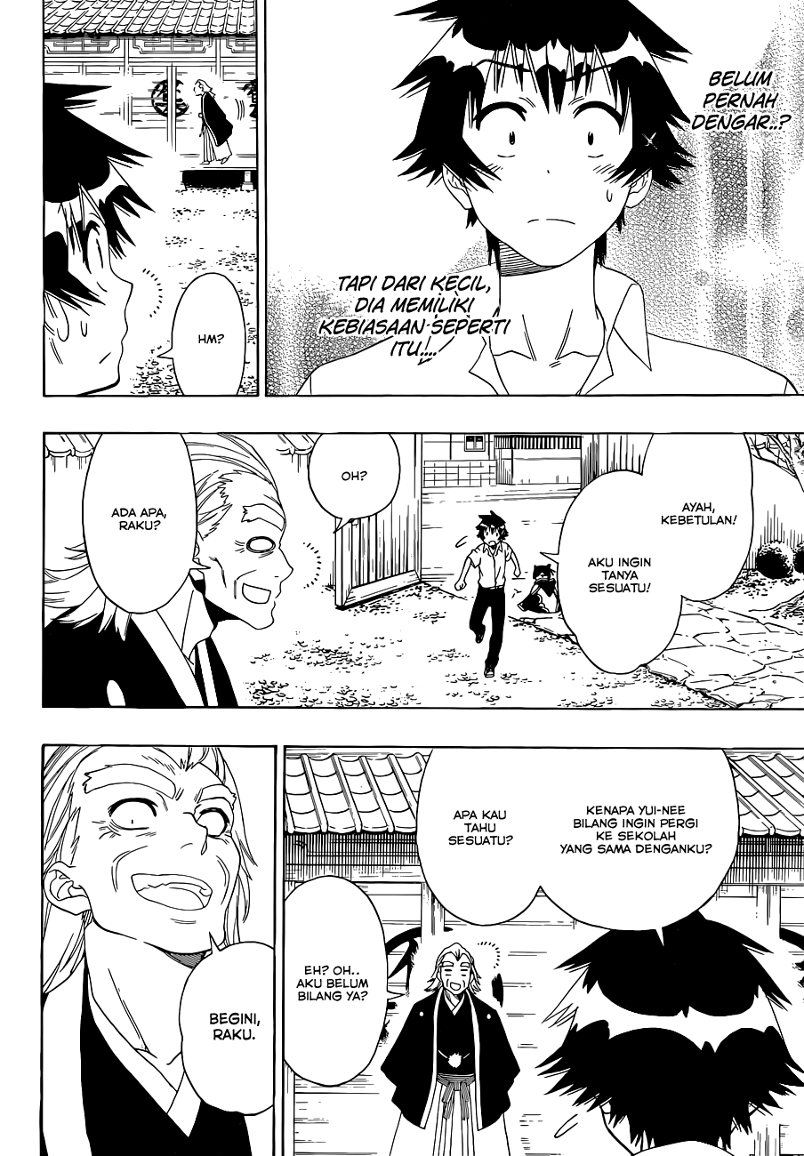 Nisekoi Chapter 121 Gambar 17