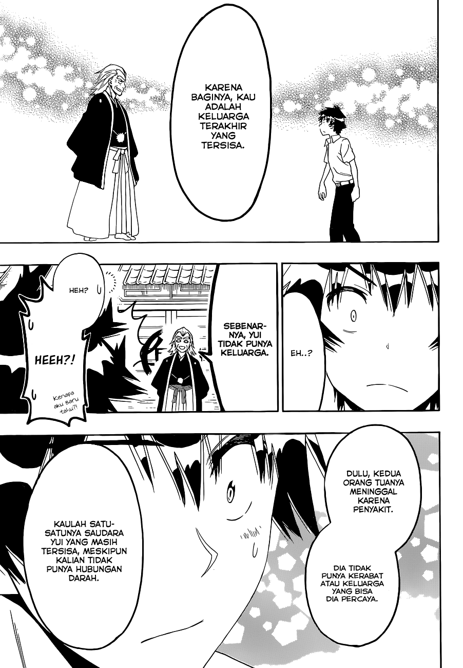 Nisekoi Chapter 121 Gambar 18