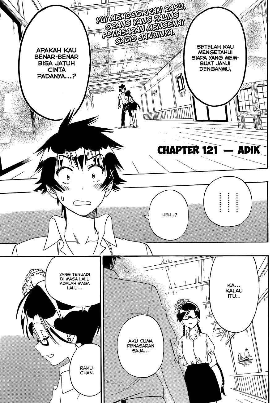 Nisekoi Chapter 121 Gambar 4