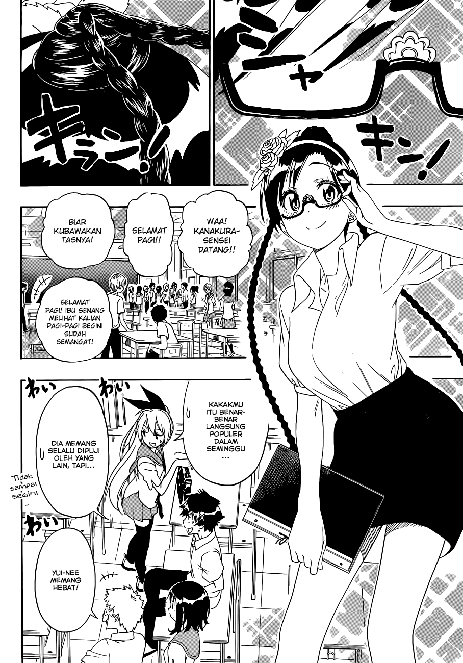 Nisekoi Chapter 121 Gambar 9