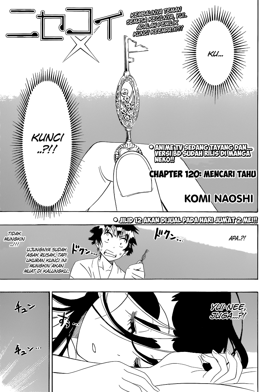 Baca Komik Nisekoi Chapter 120 Gambar 1