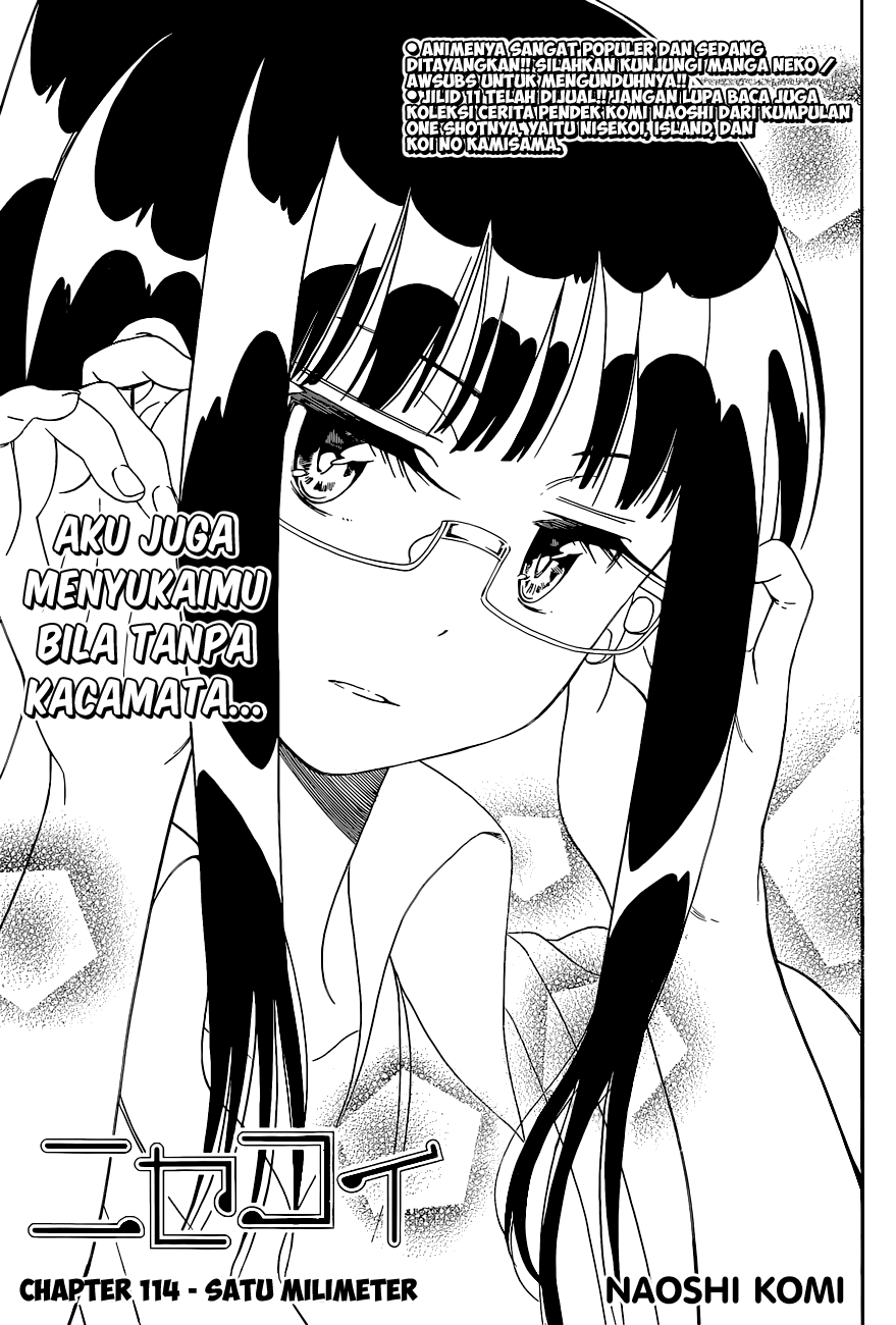 Baca Komik Nisekoi Chapter 114 Gambar 1