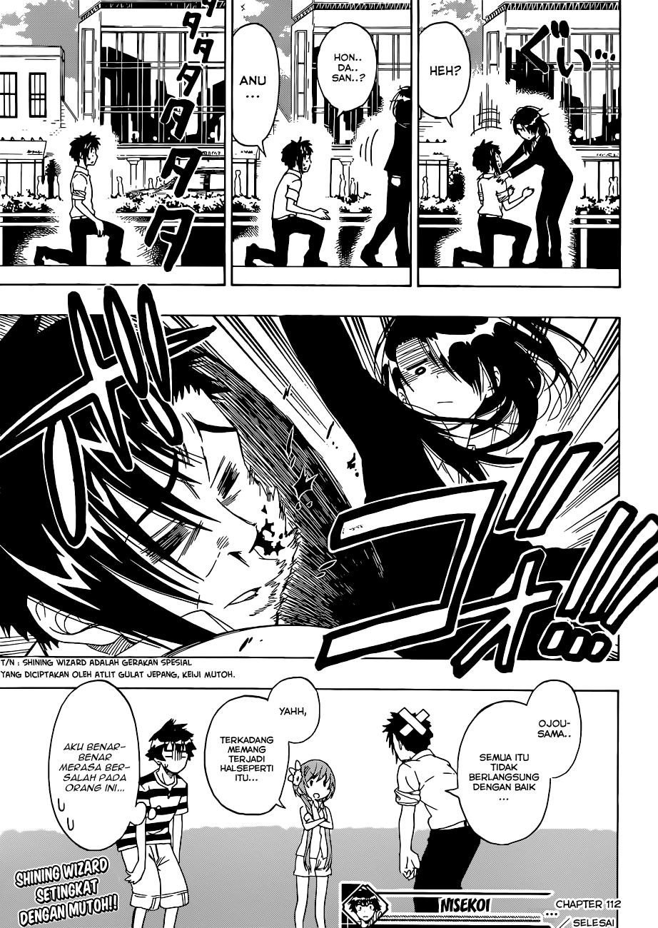 Nisekoi Chapter 112 Gambar 19