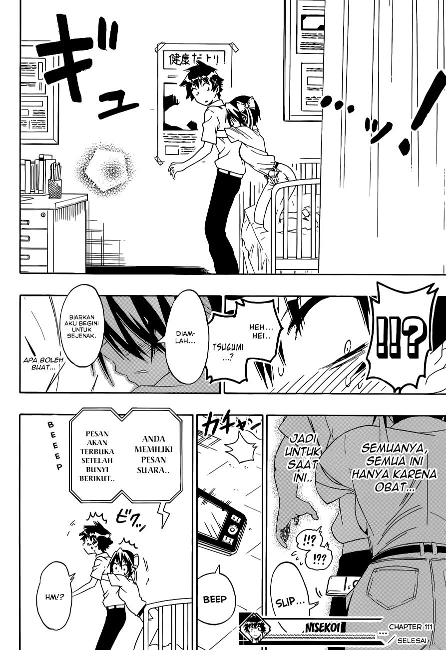 Nisekoi Chapter 111 Gambar 18