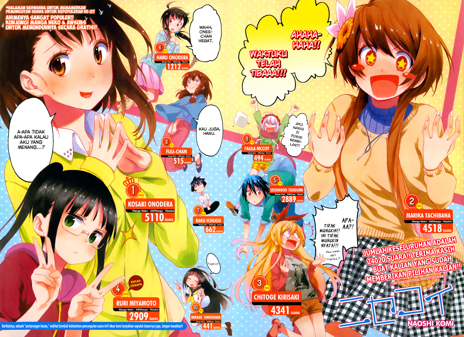 Baca Komik Nisekoi Chapter 109 Gambar 1