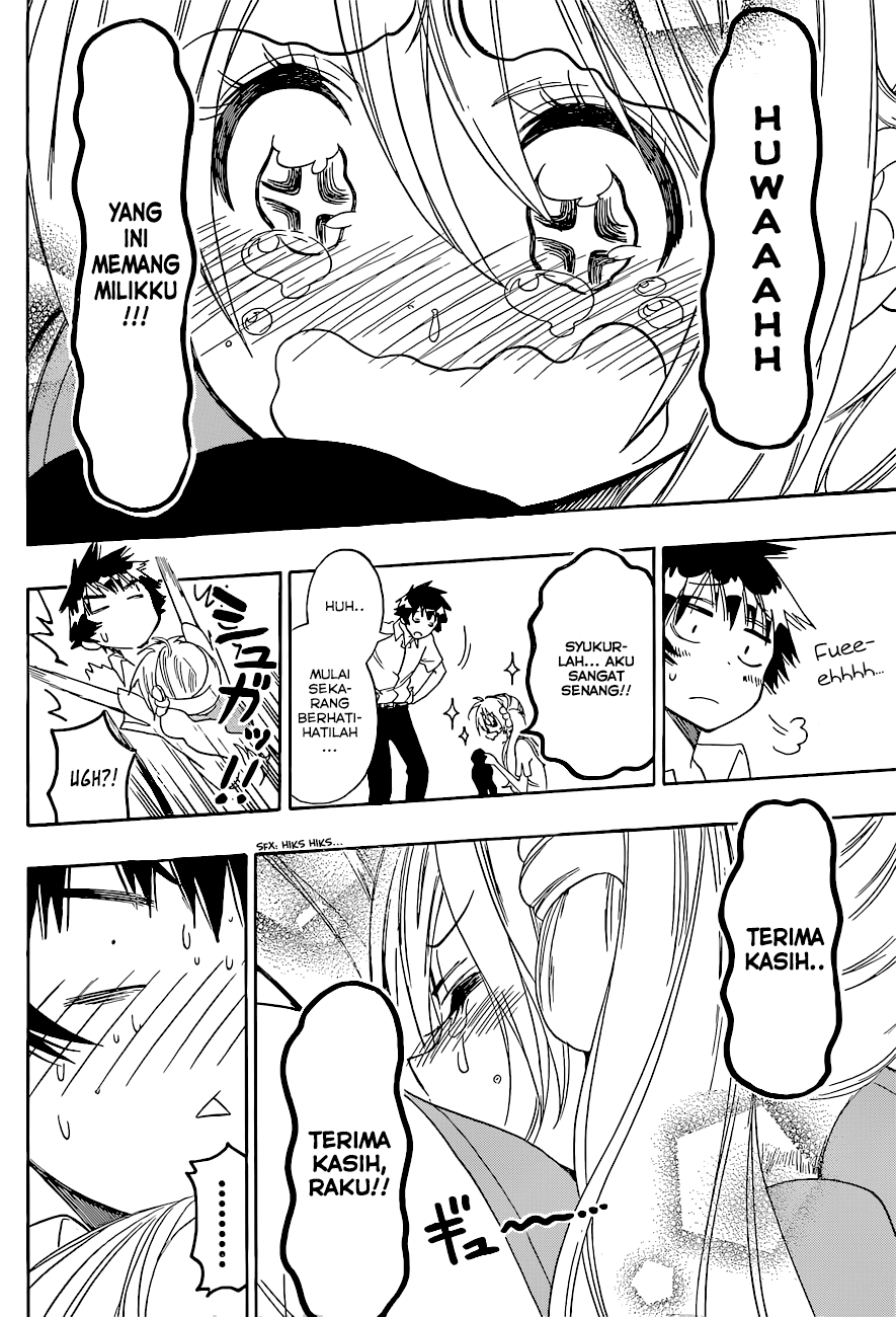 Nisekoi Chapter 106 Gambar 18