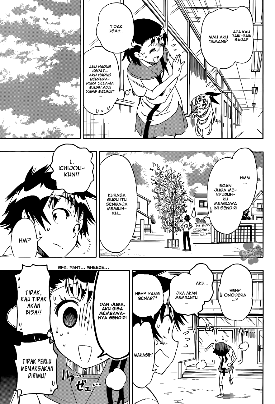 Nisekoi Chapter 105 Gambar 12