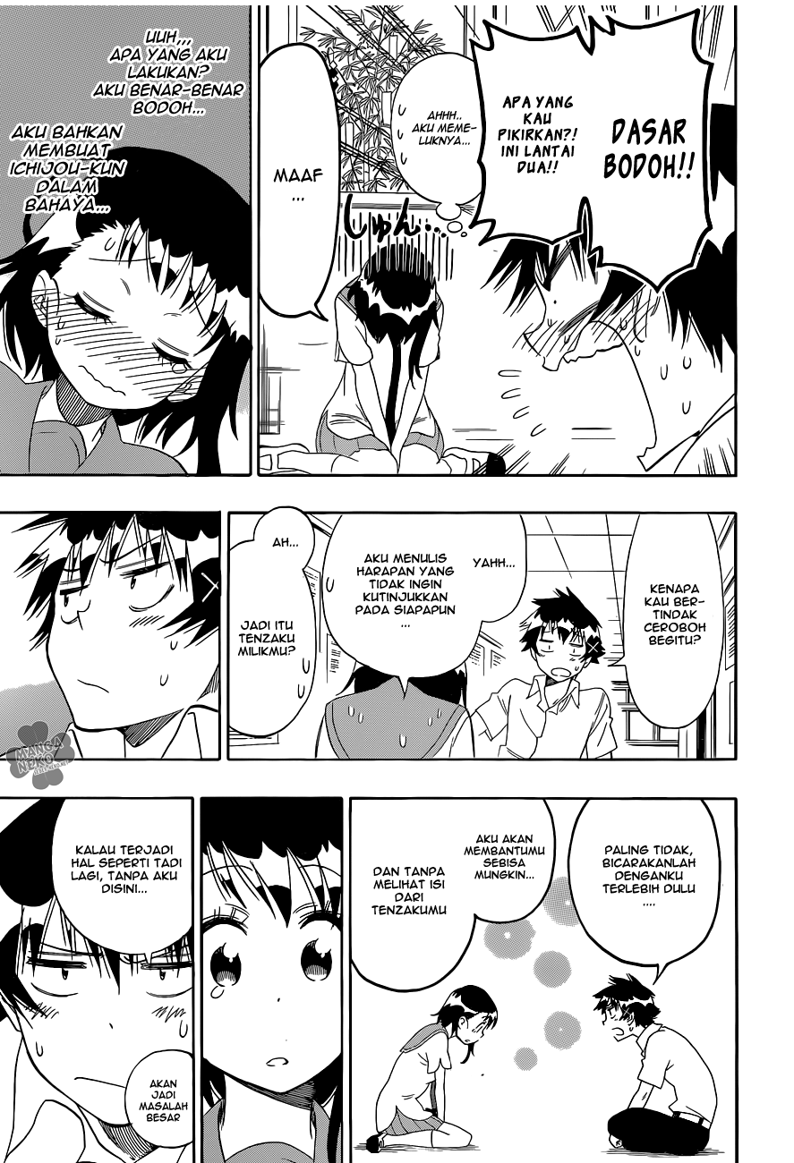 Nisekoi Chapter 105 Gambar 18