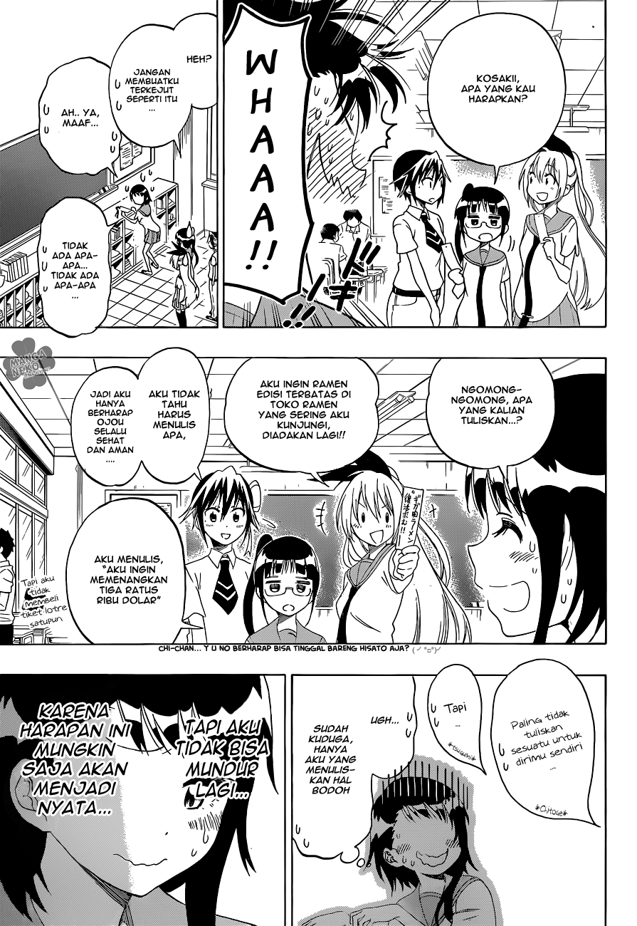 Nisekoi Chapter 105 Gambar 6