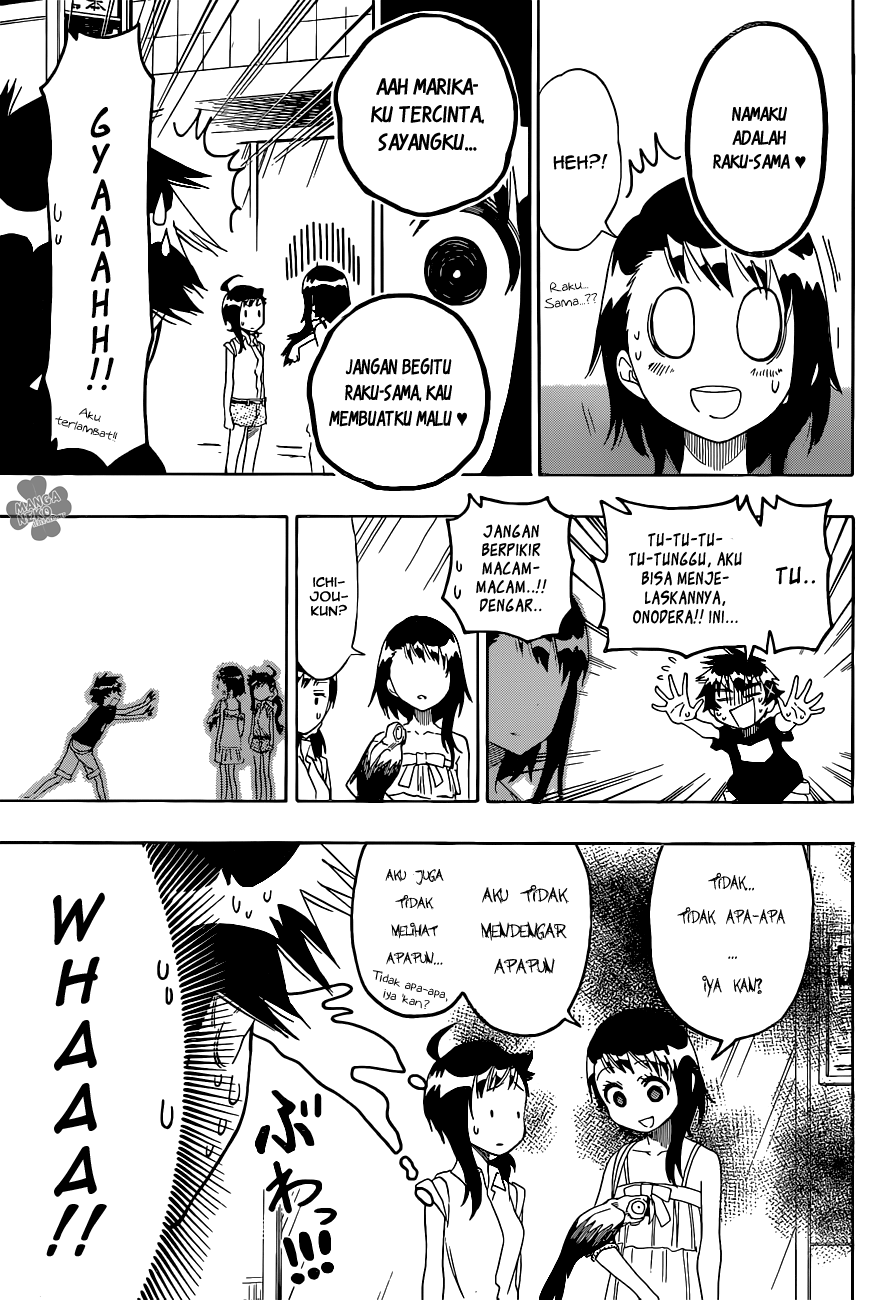 Nisekoi Chapter 104 Gambar 14