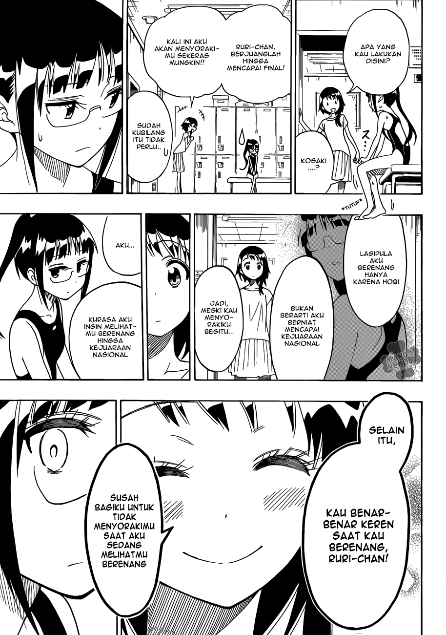 Nisekoi Chapter 102 Gambar 14