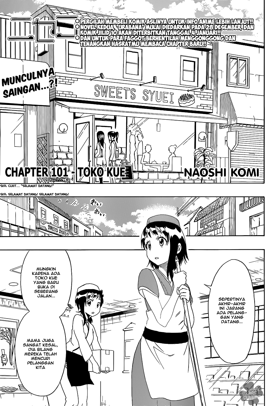 Baca Nisekoi Chapter 101 Gambar 2