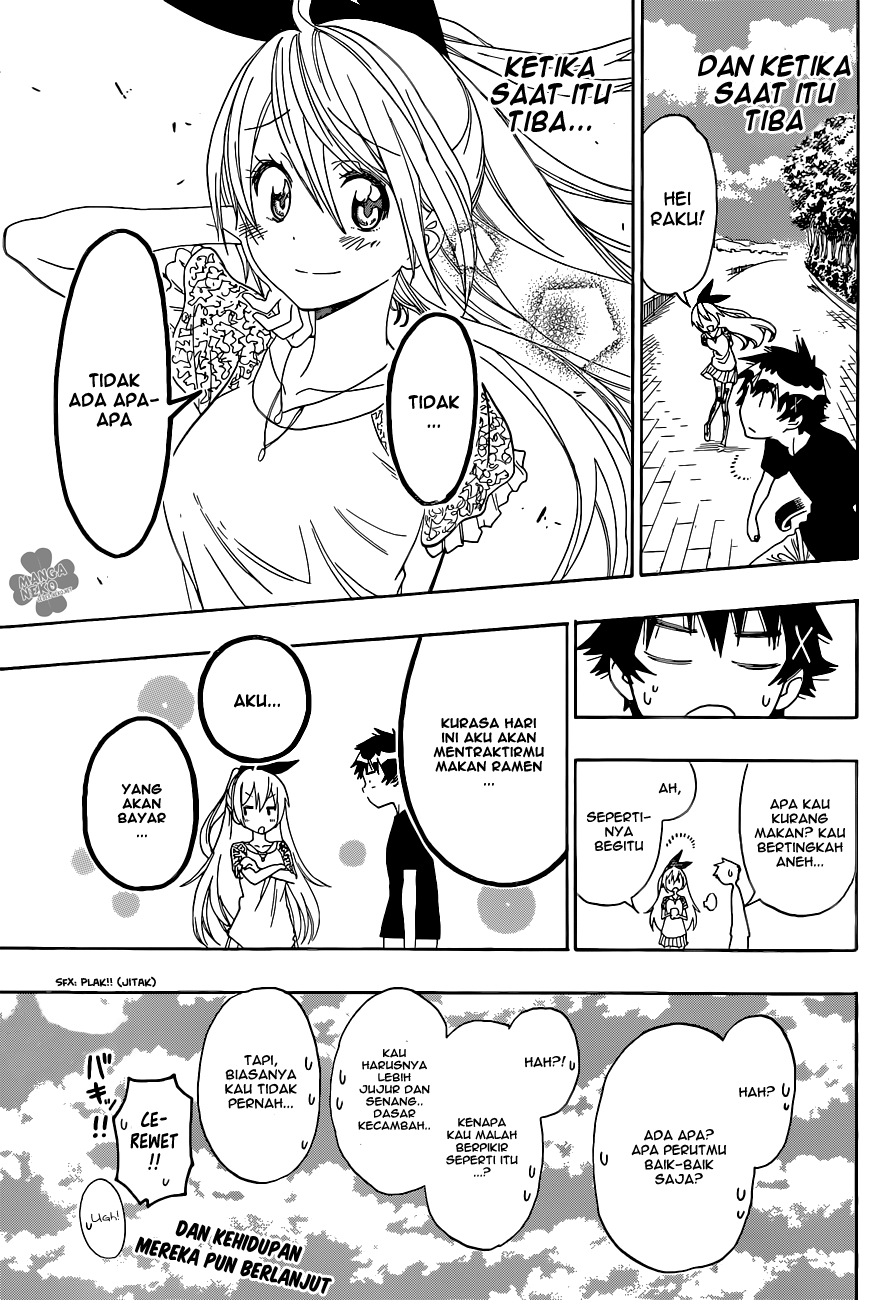 Nisekoi Chapter 100 Gambar 20