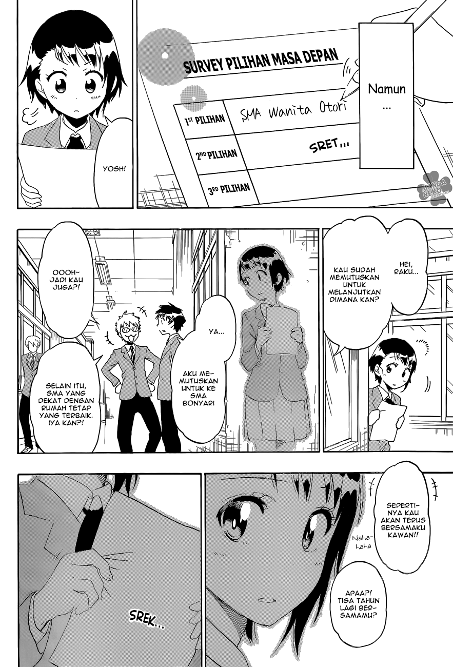 Nisekoi Chapter 98 Gambar 8