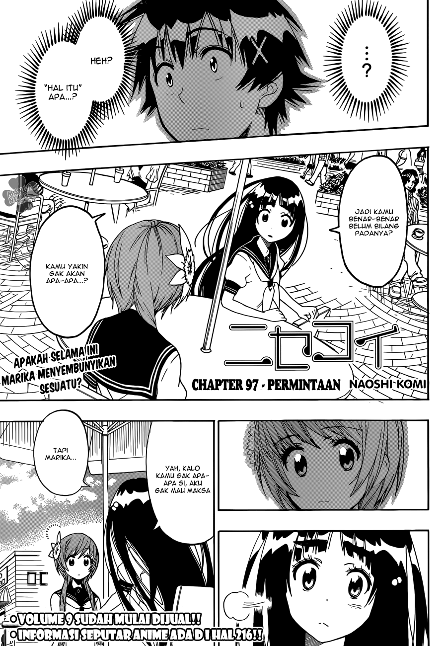Baca Komik Nisekoi Chapter 97 Gambar 1