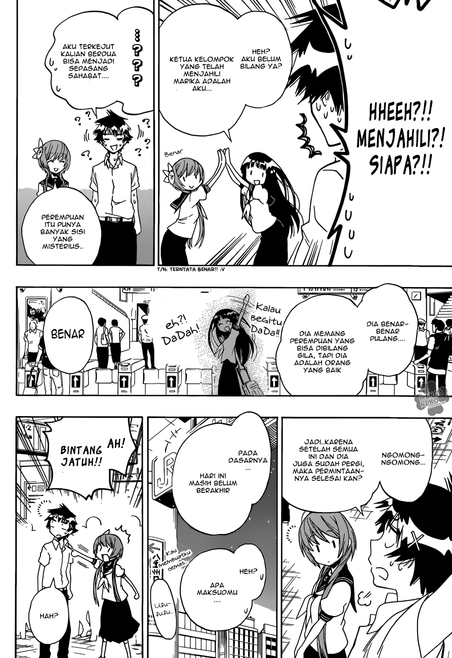Nisekoi Chapter 97 Gambar 19