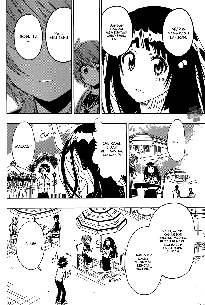 Nisekoi Chapter 97 Gambar 3
