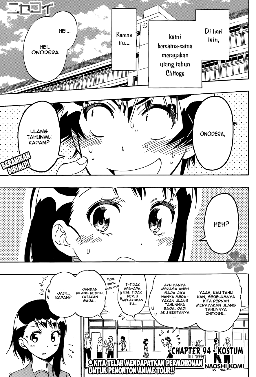 Baca Nisekoi Chapter 94 Gambar 2