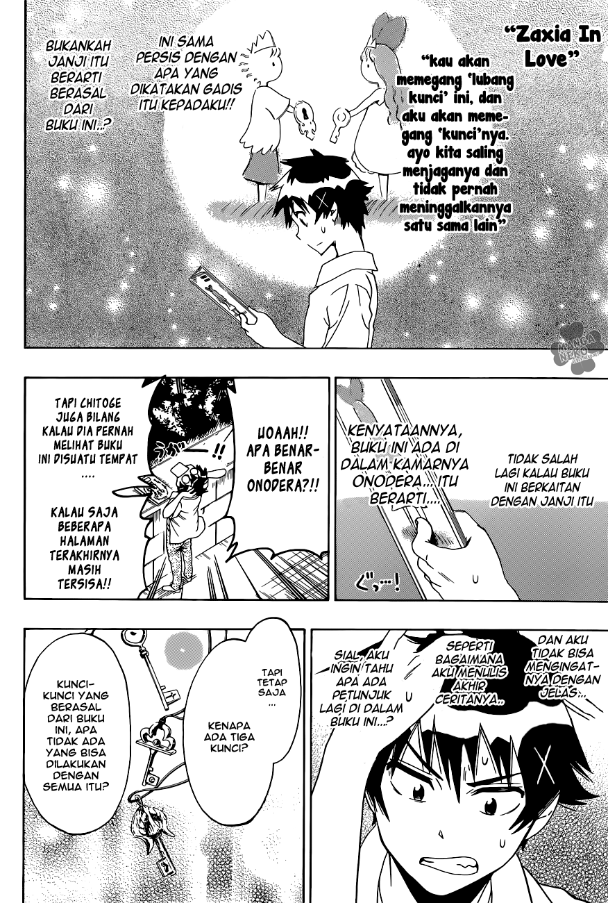 Nisekoi Chapter 92 Gambar 19