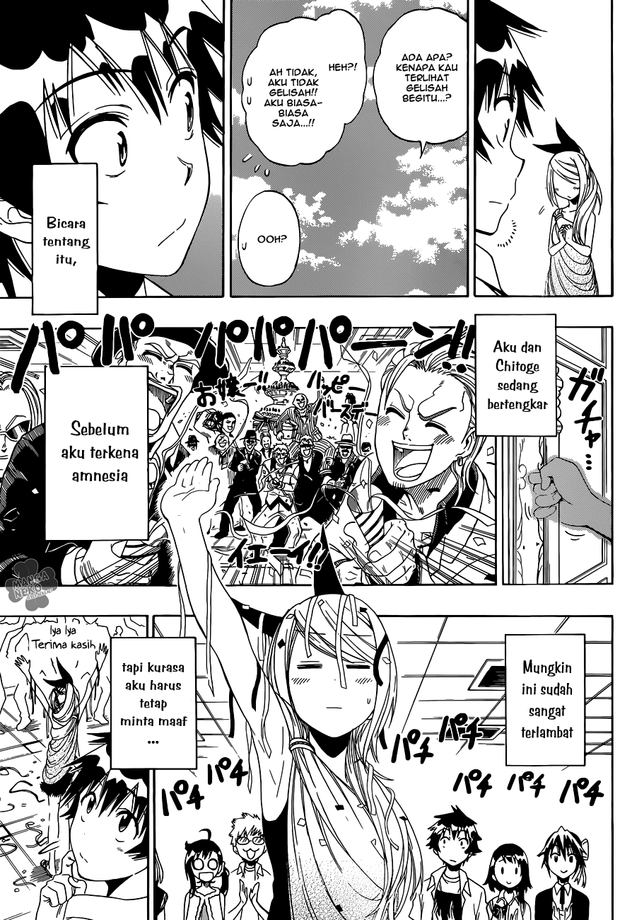 Nisekoi Chapter 92 Gambar 8