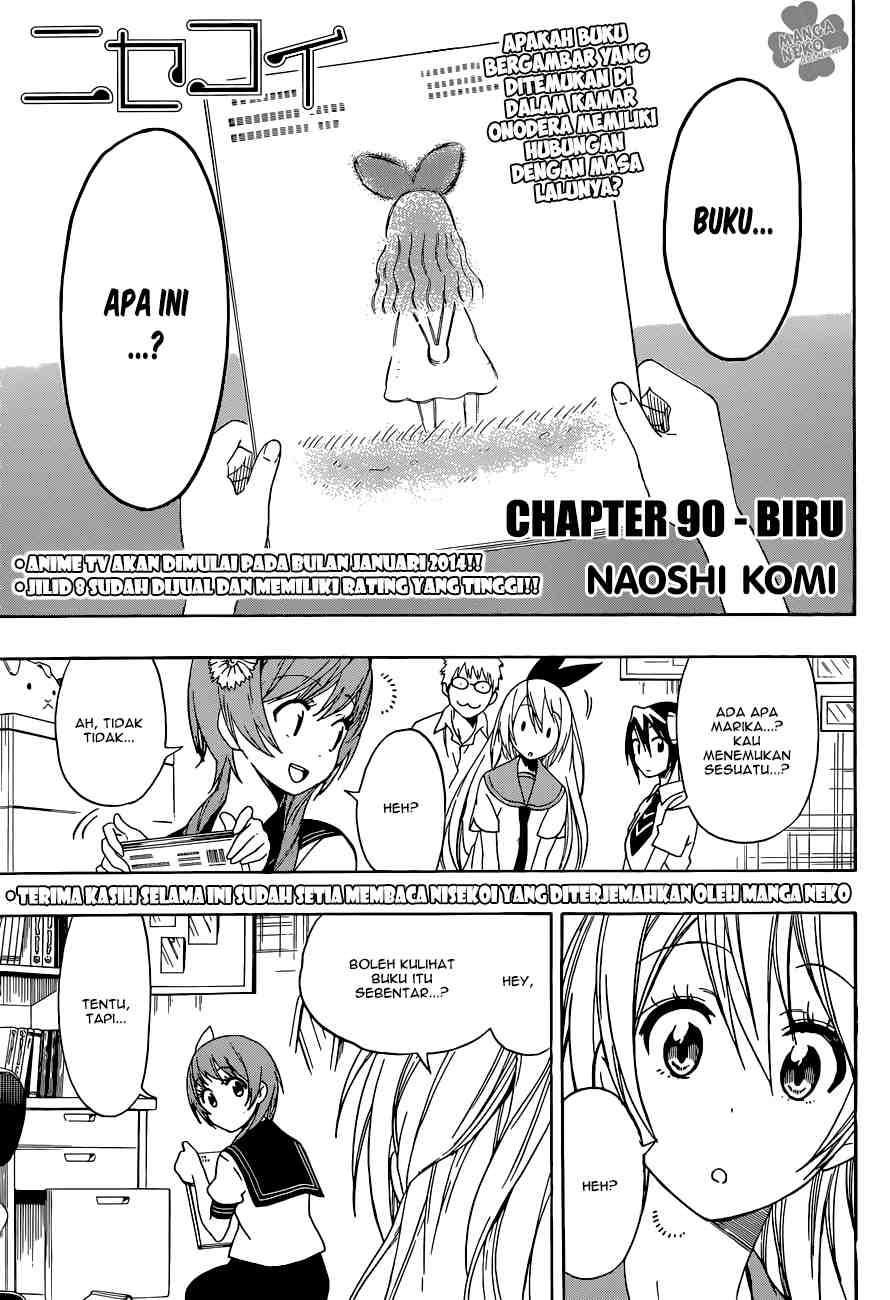 Baca Komik Nisekoi Chapter 90 Gambar 1