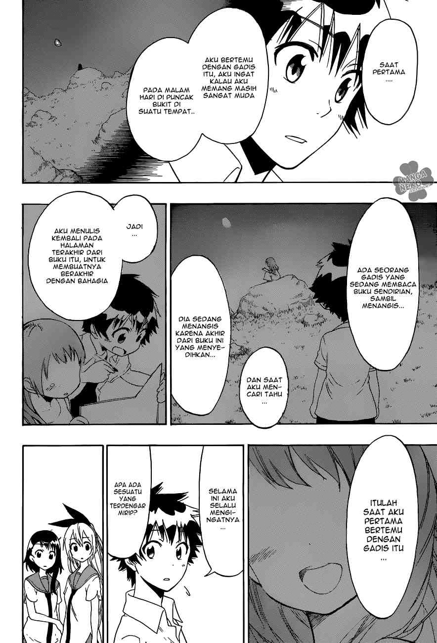 Nisekoi Chapter 90 Gambar 13