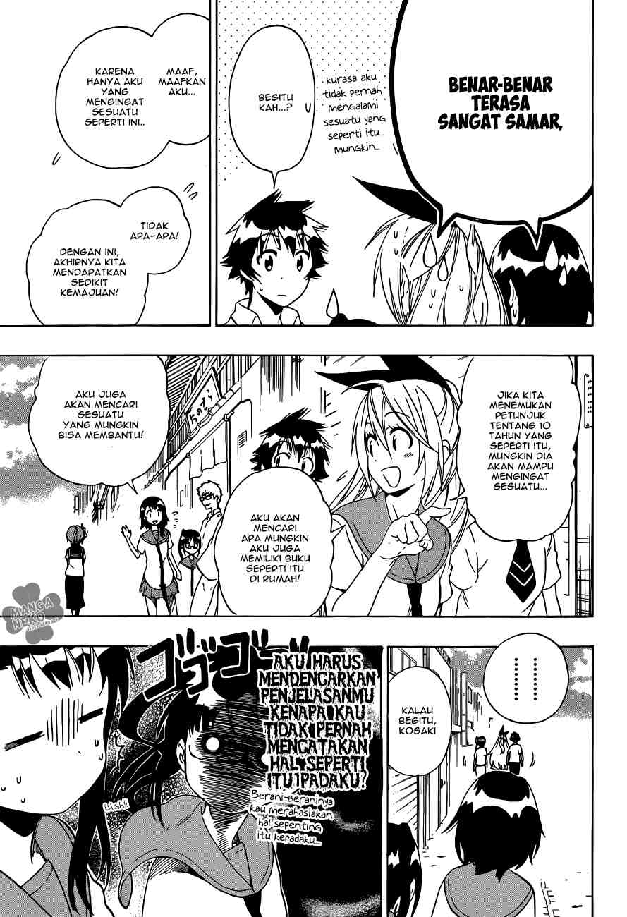 Nisekoi Chapter 90 Gambar 14